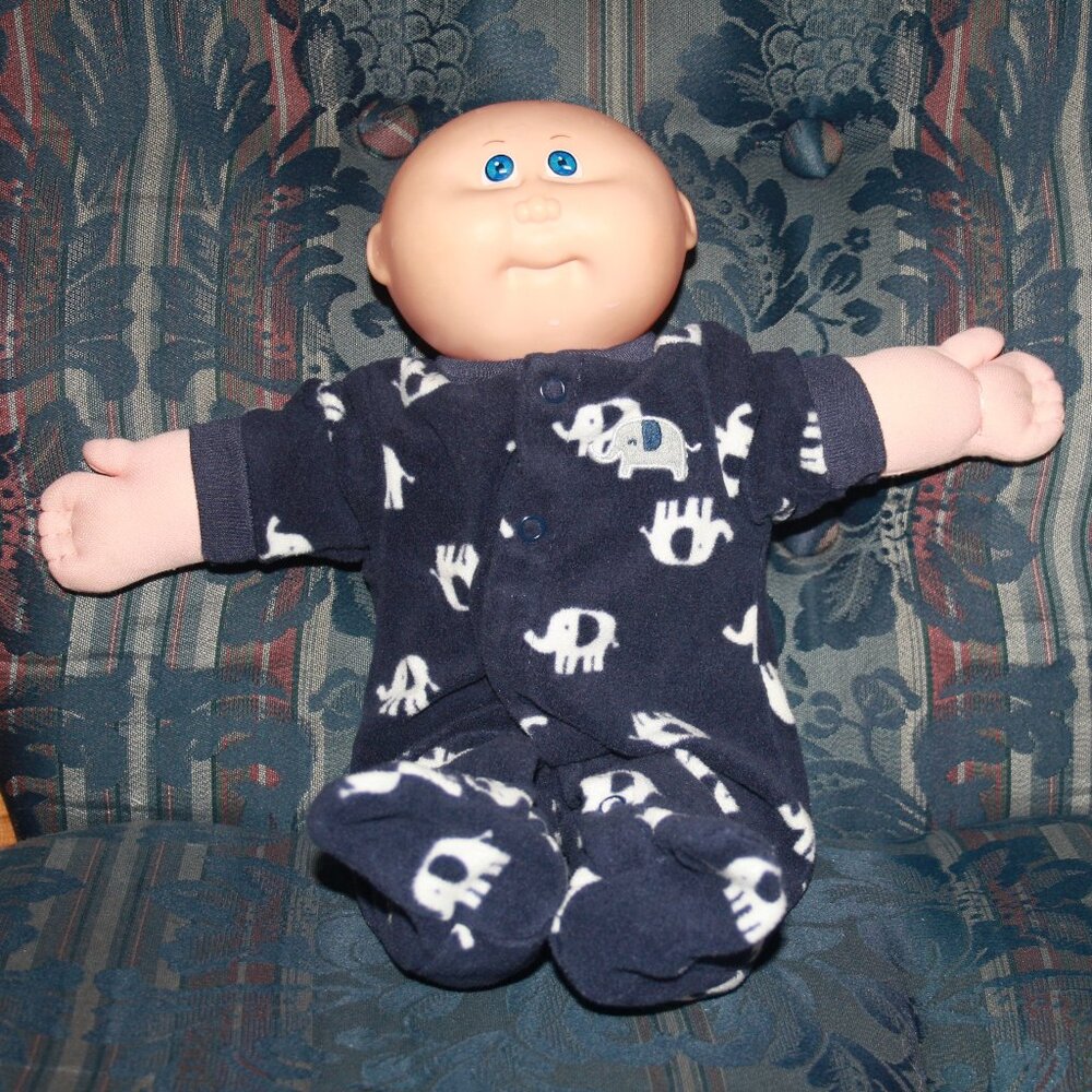 Cabbage Patch Baby In Blue Infant Ware